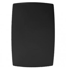 Placa Cega Com Suporte 4x2 - (HOME PRETO GRAFITE)